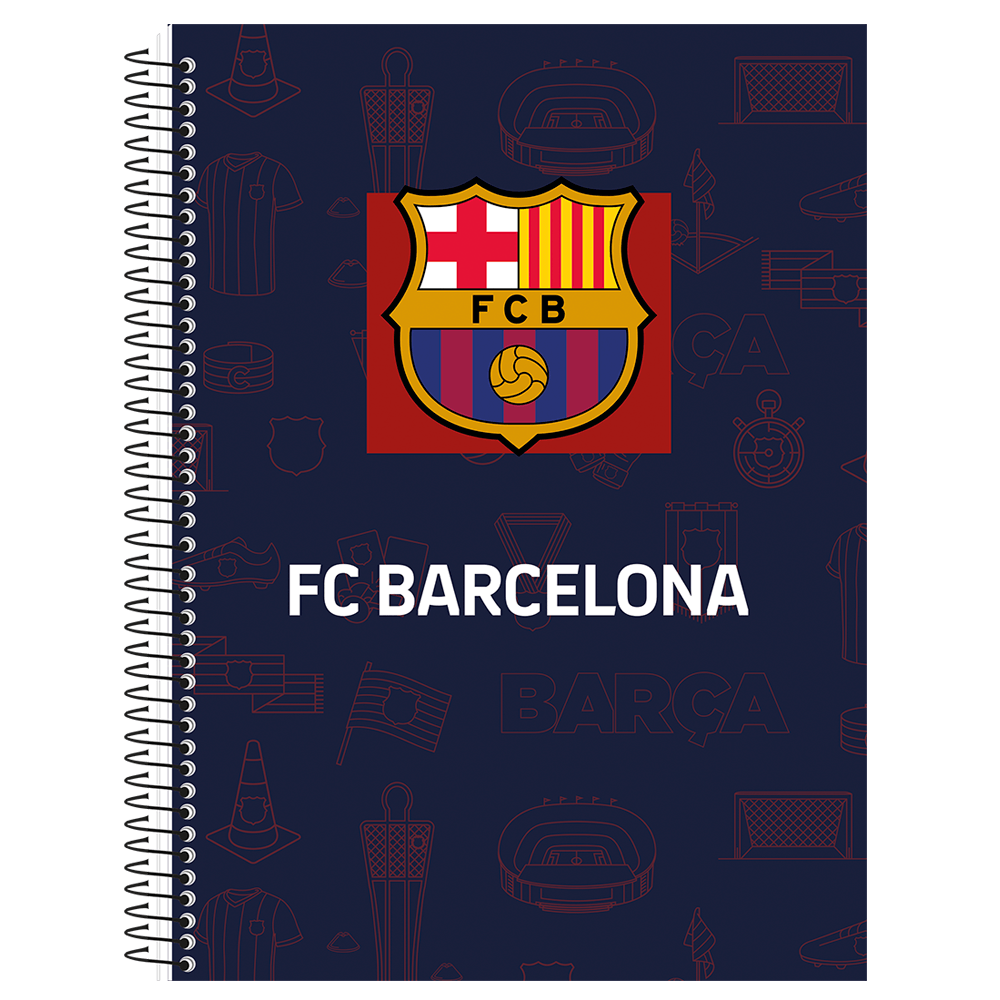 Caderno Universitario 15x1 240 Fls C.D. Animativa - Barcelona 3 Caderno Universitario 15x1 240 Fls C.D. Animativa - Barcelona 3